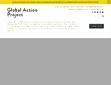 Tablet Screenshot of global-action.org